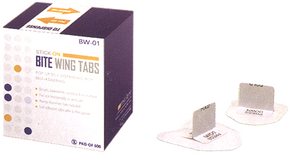 Pac-Dent Bite Wing Tabs – Dental Imaging, Box Of 500 – CP001/BW-01