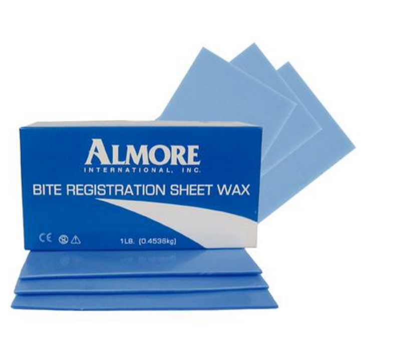 Bit reg. Воск Almore bite Registration Sheet Wax, 17 пластин. Almore bite Registration Sheet Wax. Воск для регистрации прикуса. Воск стоматологический.