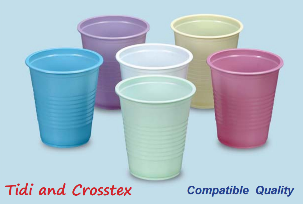 PLASTIC CUPS 5OZ BLUE 1000PK, PLASDENT # SPC-2