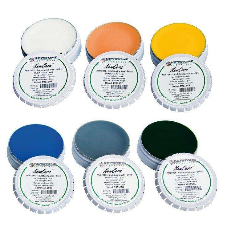 NewCera Sculpturing Wax Green, 70g